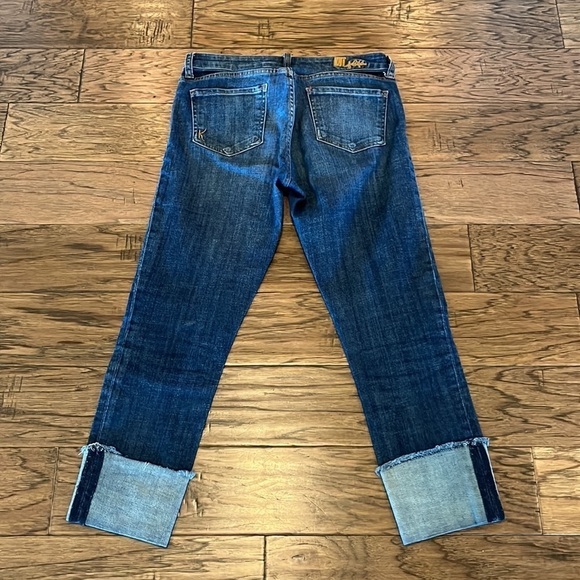 Kut From The Kloth Cuffed Hem Mid Rise Size 2 - Picture 2 of 16